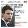 Hersch - Symphonies No. 1 and 2, Fracta, Arrach�