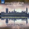 English Music for Viola and Piano