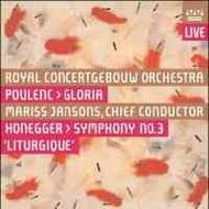 Honegger - Symphony No. 3 �Liturgique� / Poulenc -  Gloria