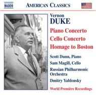 Vernon Duke - Piano Concerto, Cello Concerto | Naxos - American Classics 8559286