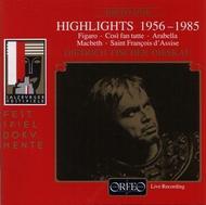 Dietrich Fischer-Dieskau Highlights 1956-1985 | Orfeo - Orfeo d'Or C335931