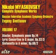 Myaskovsky - Complete Symphonic Works vol.17 | Alto ALC1043