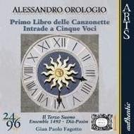 Orologio - Primo Libro delle Canzonette (1593)