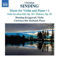 Sinding - Music for Violin & Piano Vol.1 | Naxos 8572254