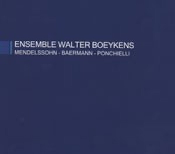 Mendelssohn / Baermann / Ponchielli - Music for Two Clarinets | EPR Classic EPRC0004