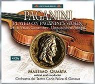 Paganini played on Paganini�s Violin: 6 Violin Concertos, Unpublished Adagio | Dynamic CDS450