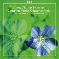 Telemann - Complete Violin Concertos Vol.4 | CPO 7772422
