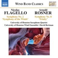 Nicolas Flagello - Symphony No.2 / Arnold Rosner - Symphony No.8 | Naxos 8573060