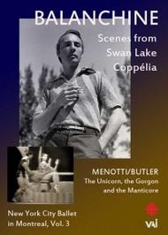 New York City Ballet in Montreal Vol.3 | VAI DVDVAI4573