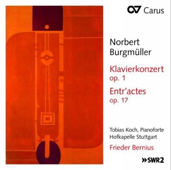 N Burgmuller - Piano Concerto op.1, Entr�actes op.17, Dionys Overture