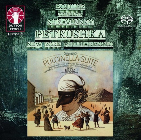 Boulez conducts Stravinsky - Petrushka, Pulcinella Suite, Symphonies of Wind Instruments