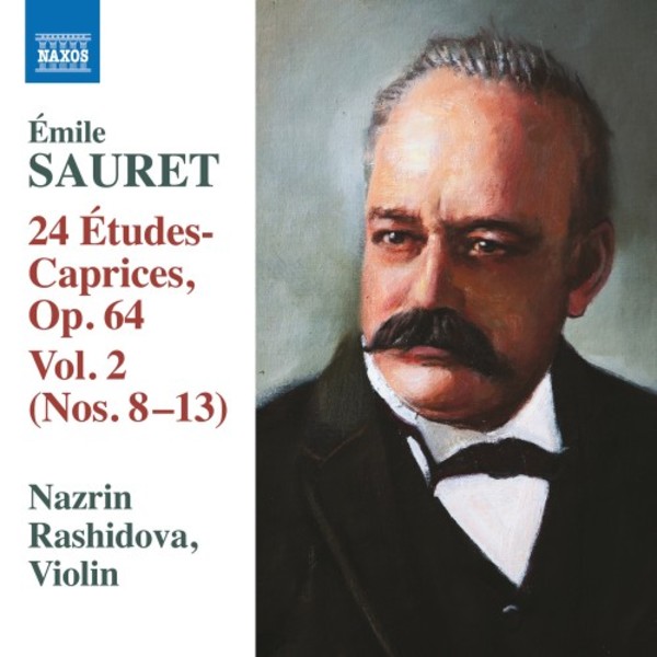 Sauret - Etudes-Caprices Vol.2 (Nos. 8-13) | Naxos 8573843