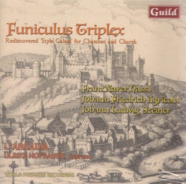 Funiculus Triplex: Rediscovered �Style Galant� for Chamber & Church | Guild GMCD7806
