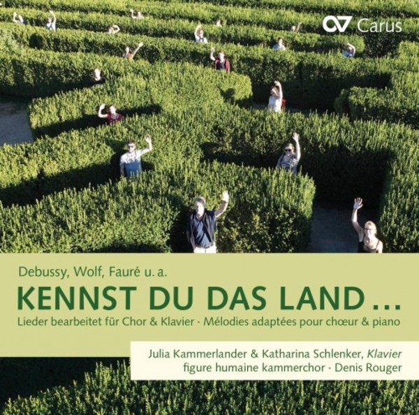 Kennst du das Land: Songs arranged for Choir & Piano
