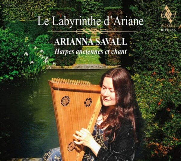 Le Labyrinthe d�Ariane: Music for Voice & Harp | Alia Vox AV9941