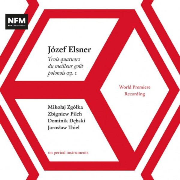 Elsner - 3 String Quartets �du meilleur gout polonois�, op.1 | CD Accord ACD279