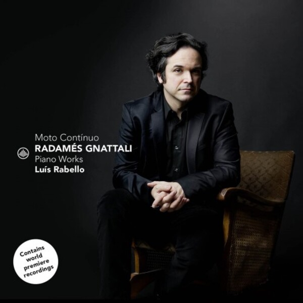 Gnattali - Moto Continuo: Piano Works | Challenge Classics CC72870