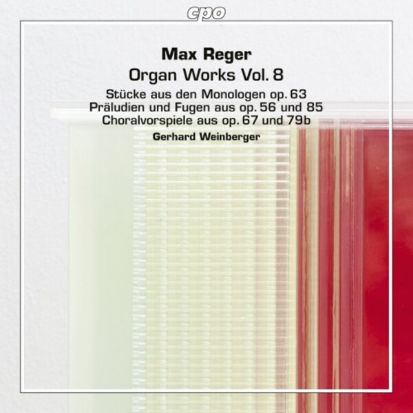 Reger - Organ Works Vol.8 | CPO 5553422