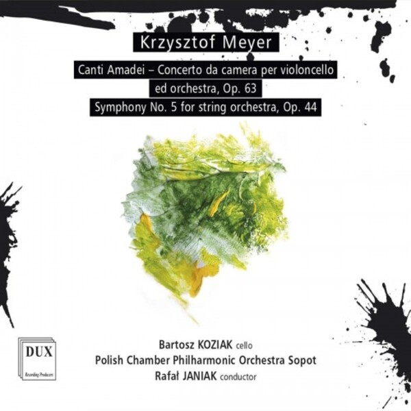 K Meyer - Canti Amadei, Symphony no.5 | Dux DUX1803