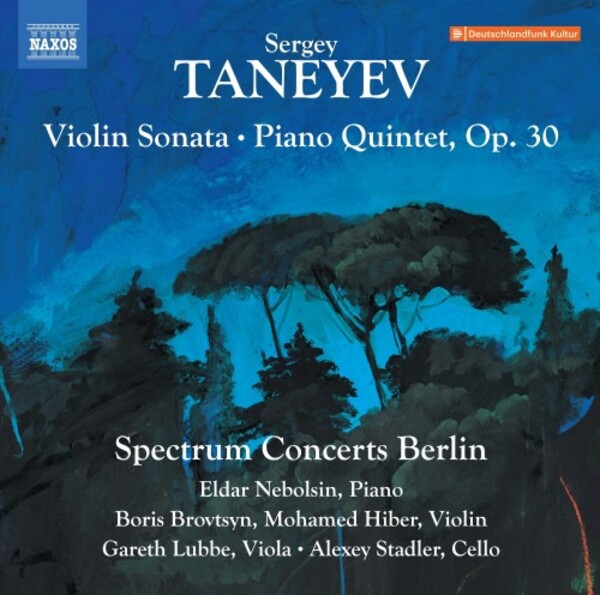Taneyev - Violin Sonata, Piano Quintet | Naxos 8574566