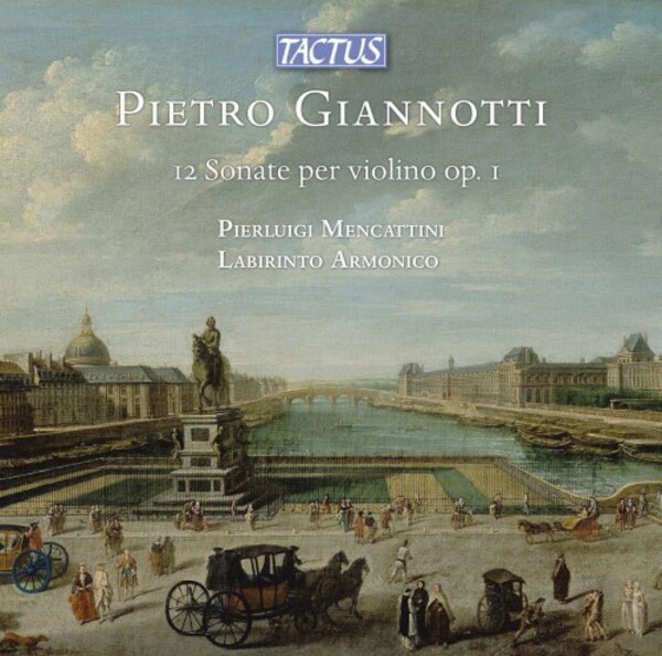 Giannotti - 12 Violin Sonatas, op.1 | Tactus TC690790