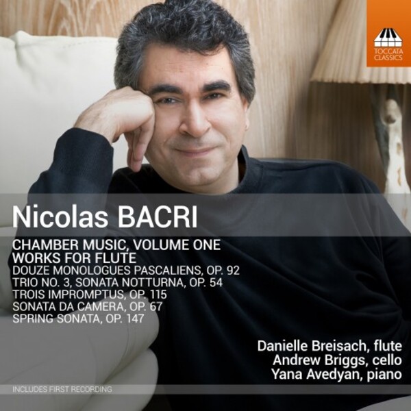 Bacri - Chamber Music Vol.1: Works for Flute | Toccata Classics TOCC0733