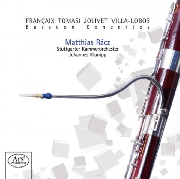 Francaix, Tomasi, Jolivet, Villa-Lobos - Bassoon Concertos | Ars Produktion ARS38174