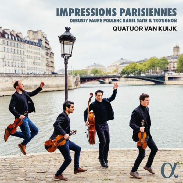 Impressions parisiennes: Debussy, Faure, Poulenc, Tavel, Satie & Trotignon | Alpha ALPHA1067