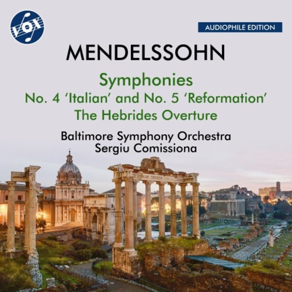 Mendelssohn - Symphonies 4 & 5, Hebrides Overture | Vox Classics VOXNX3047CD