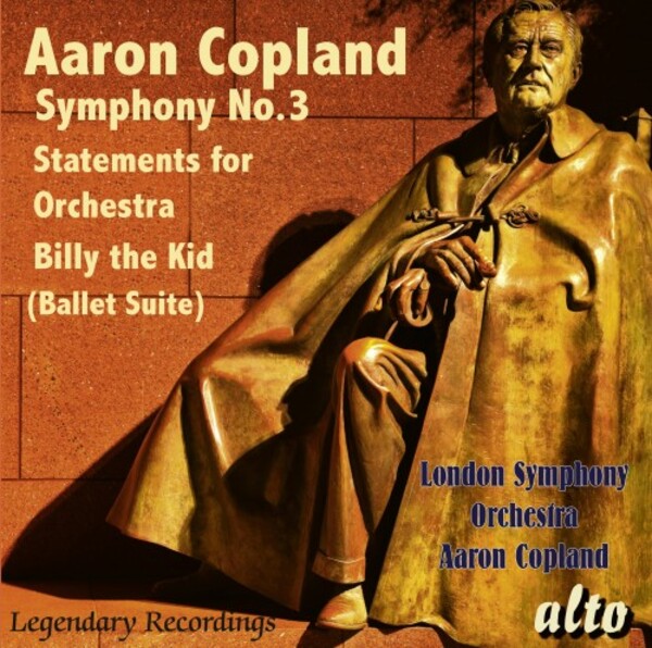 Copland - Billy the Kid, Statements, Symphony no.3 | Alto ALC1703