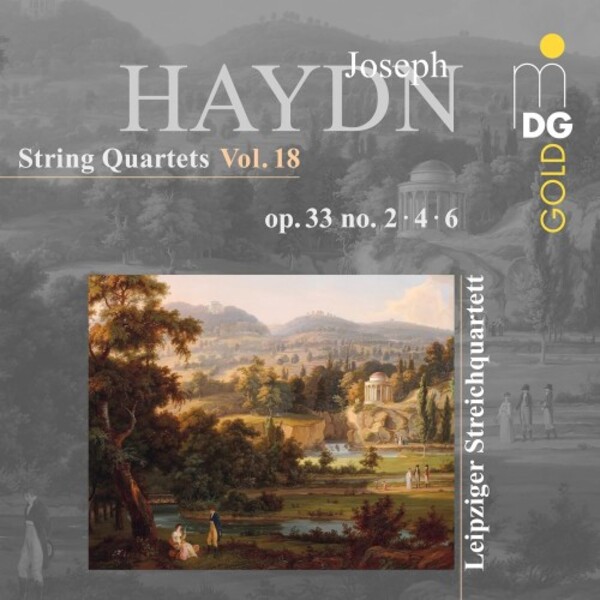 Haydn - String Quartets Vol.18: Op.33 nos. 2, 4 & 6 | MDG (Dabringhaus und Grimm) MDG30723332