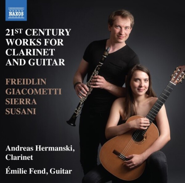 21st-Century Works for Clarinet and Guitar | Naxos 8579168