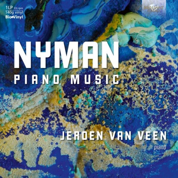 Nyman - Piano Music (Vinyl LP) | Brilliant Classics 90016