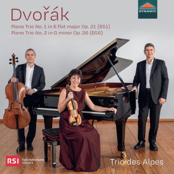 Dvorak - Piano Trios 1 & 2 | Dynamic CDS8003