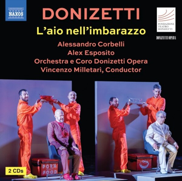 Donizetti - L�aio nell�imbarazzo | Naxos - Opera 866056566