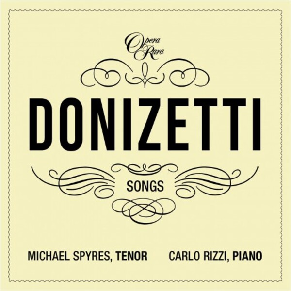Donizetti - Songs Vol.3 | Opera Rara ORR256