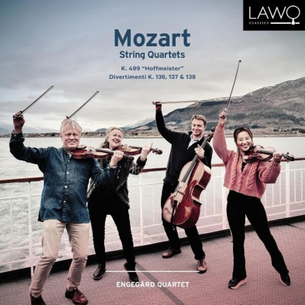 Mozart - String Quartet K499, 3 Divertimenti K136-138 | Lawo Classics LWC1349