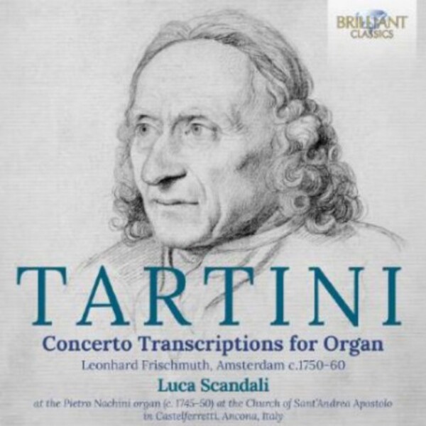 Tartini - Concerto Transcriptions for Organ (arr. Frischmuth) | Brilliant Classics 96673