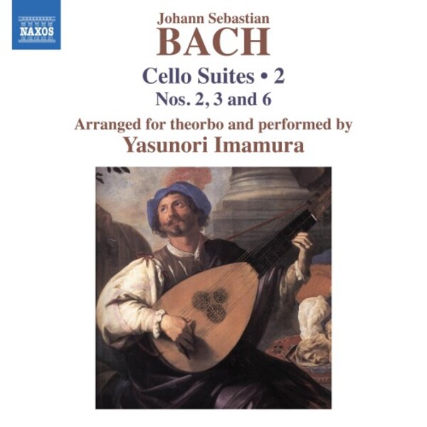 JS Bach - Cello Suites (arr. for theorbo) Vol.2 | Naxos 8574618