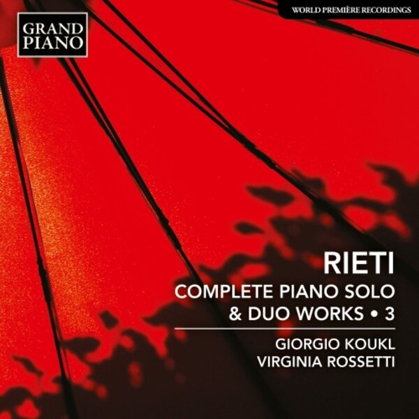 Rieti - Complete Piano Solo & Duo Works Vol.3