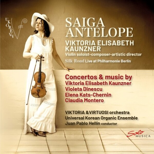 Saiga Antelope: Concertos for Violin & Orchestra | Solo Musica SM483
