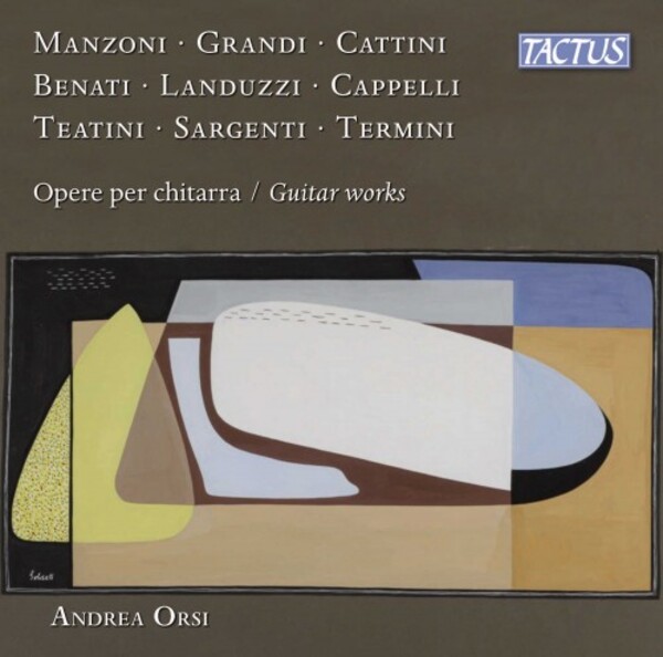 Guitar Works by Bolognese Composers | Tactus TC960090