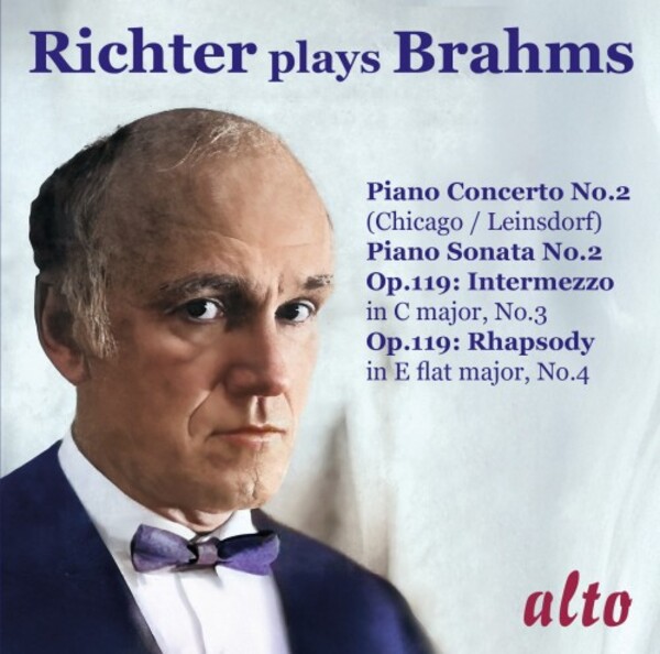 Richter plays Brahms: Piano Concerto no.2, Piano Sonata no.2, etc. | Alto ALC1708