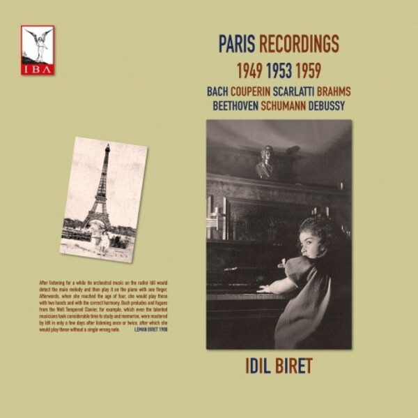 Idil Biret: Paris Recordings, 1949�59 (Vinyl LP) | Idil Biret Edition IBALP005