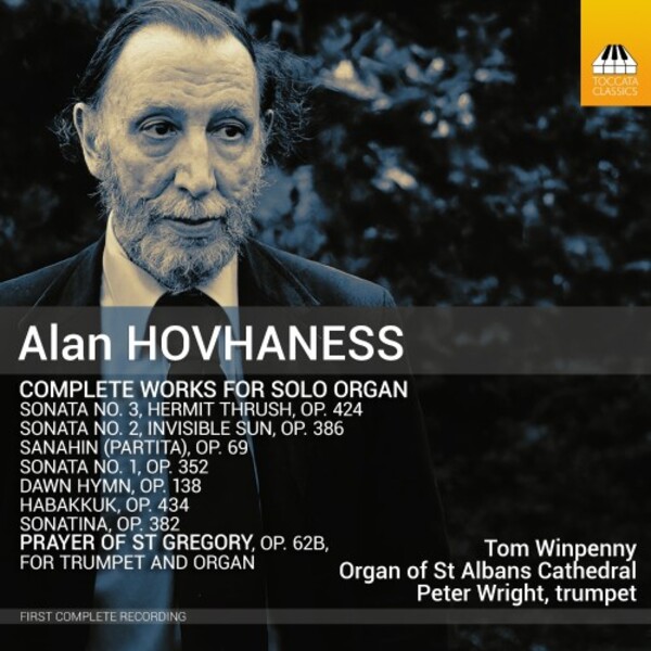 Hovhaness - Complete Works for Solo Organ | Toccata Classics TOCC0763
