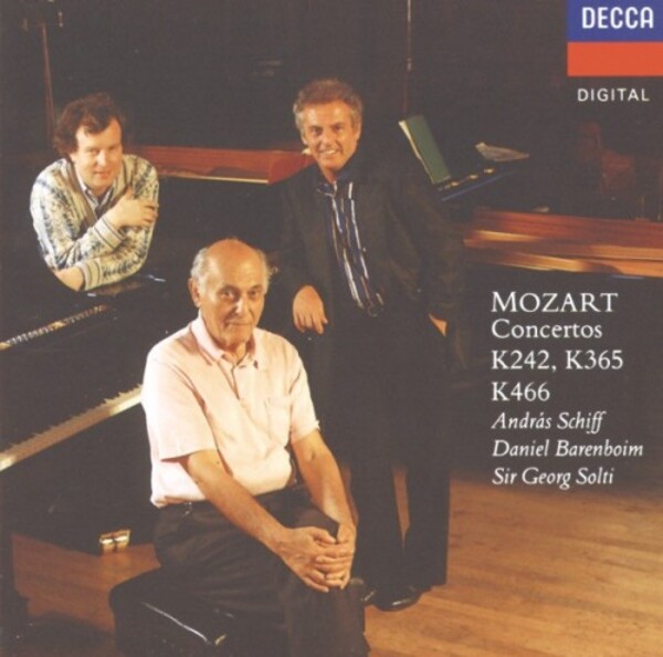 Mozart - Concertos K242, K365, K466