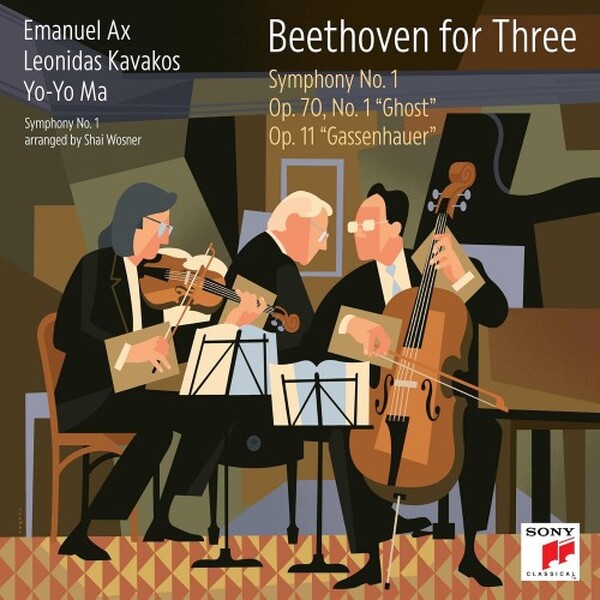 Beethoven for Three: Symphony no.1, Piano Trios 4 & 5 | Sony 19802908842