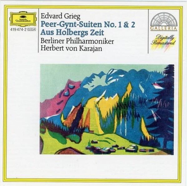 Edvard Grieg - Berliner Philharmoniker, Herbert von Karajan - Peer-Gynt-Suiten No. 1 & 2 & Aus Holbergs Zeit & Sigurd Jorsalfar