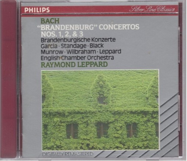 Bach - English Chamber Orchestra, Raymond Leppard - The Brandenburg Concertos Nos. 1, 2 & 3