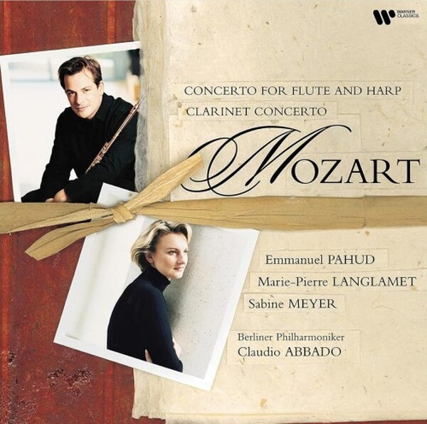 Mozart - Concerto for Flute & Harp, Clarinet Concerto (Vinyl LP)